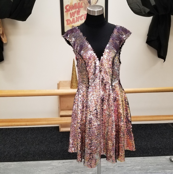 Free People sequin swing dress - Picture 2 of 3